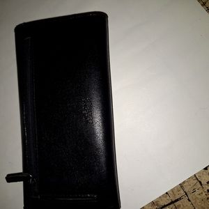 WILSON'S  Authentic  black leather wallet